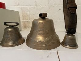 Drei alte Glocken ab 1.00 Fr.