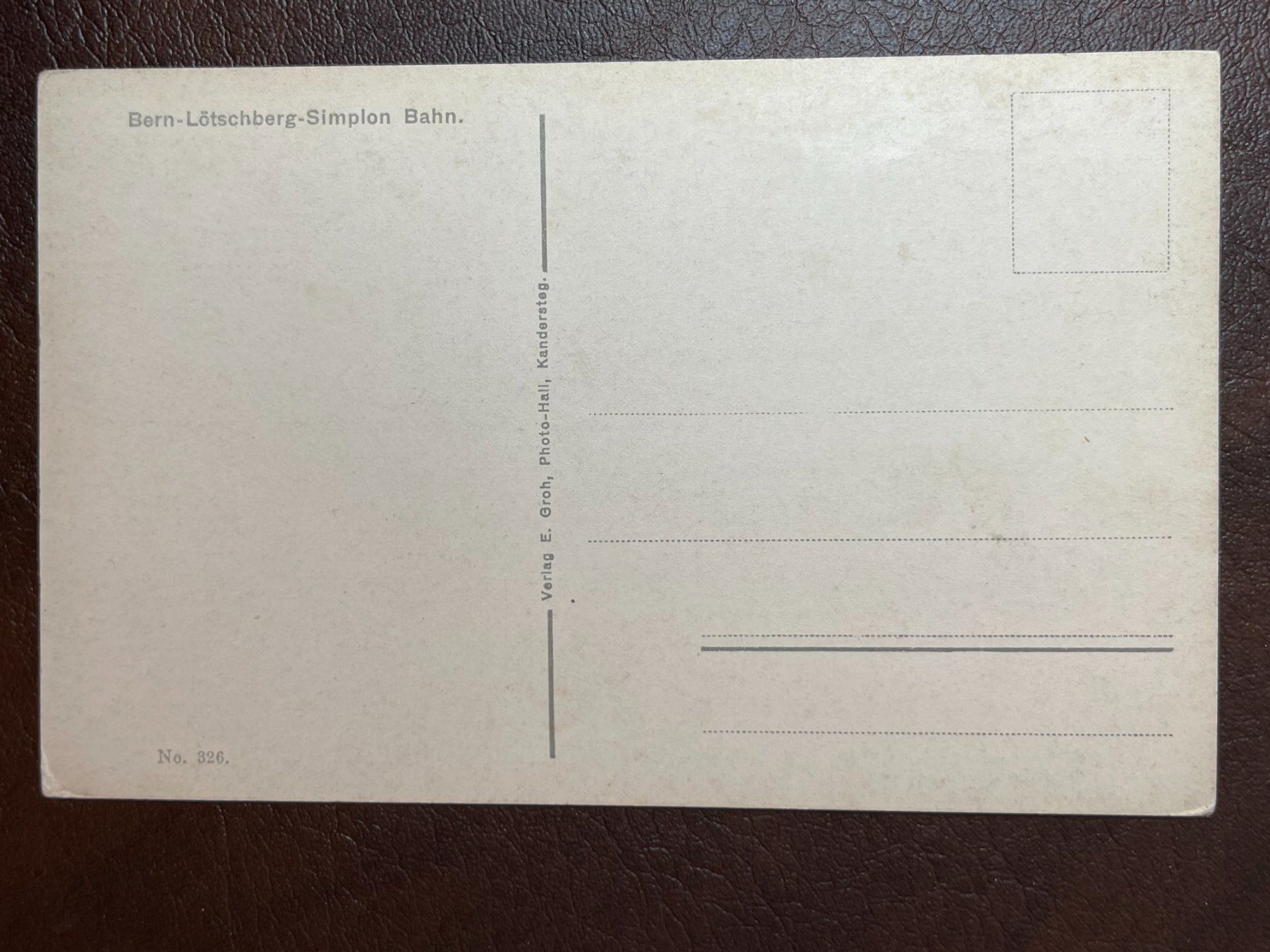 Cartoline postali: AK Frutigen - Viadukt mit Kander – Usato da Steg VS venduto da _vinci_ 1