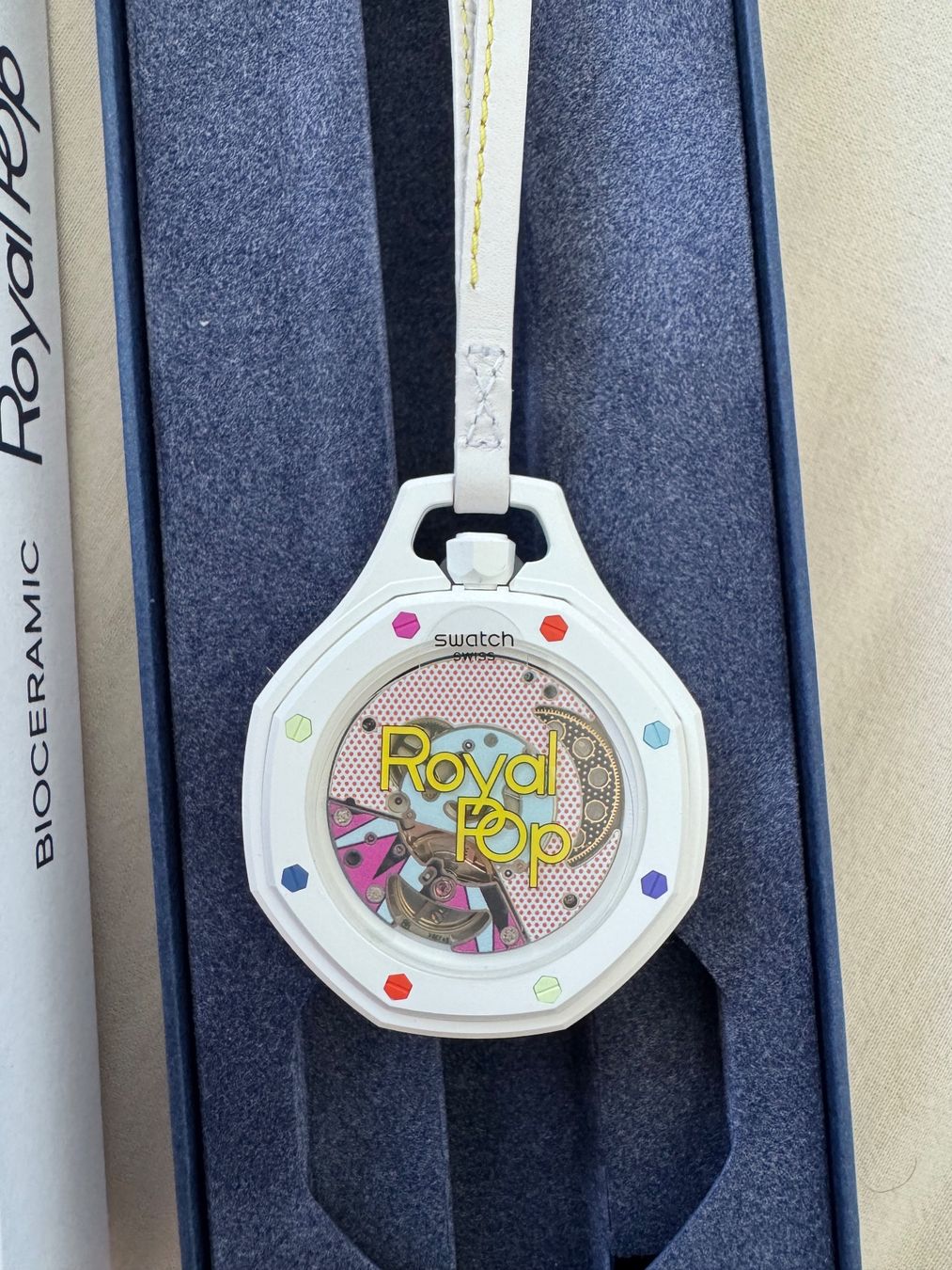 Swatch x Audemars Piguet  Pop ホワイト Audemars Piguet x Swatch Royal Pop White (Neu und originalverpackt