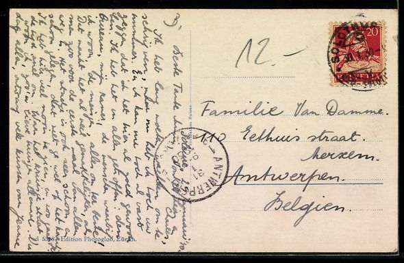 Cartoline postali: Solothurn, Stadtansicht mit Fluss und Be – Usato da Berlin venduto da bartko-reher 1