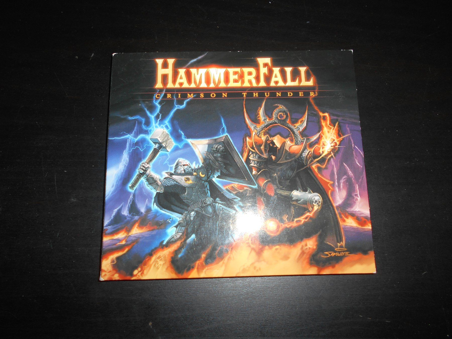CDs: HammerFall – Crimson Thunder / 2002 / Digi – Gebraucht aus Aarberg von witchhunter01