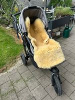 Kinderwagen Set mit Fusssack und Regenschirm