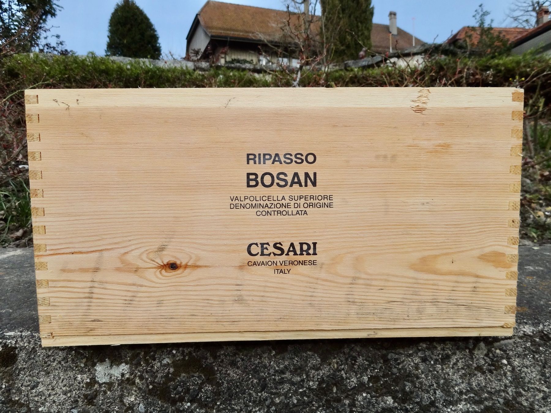 Sonstiges: Weinkiste RIPASSO BOSAN – Neu (gemäss Beschreibung) aus Kerzers von djstarsky73 3