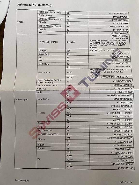 Tutti pezzi di ricambio auto: Distanzscheiben 5mm / 5x112 – Usato da Strengelbach venduto da Alan030 3