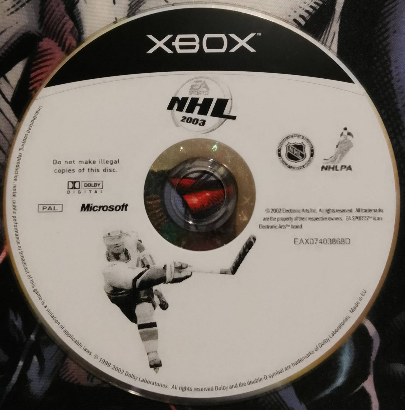 Microsoft Giochi: NHL 2003 XBOX (PAL) DISK ONLY – Usato da Le Locle venduto da Nidaime_Tackle