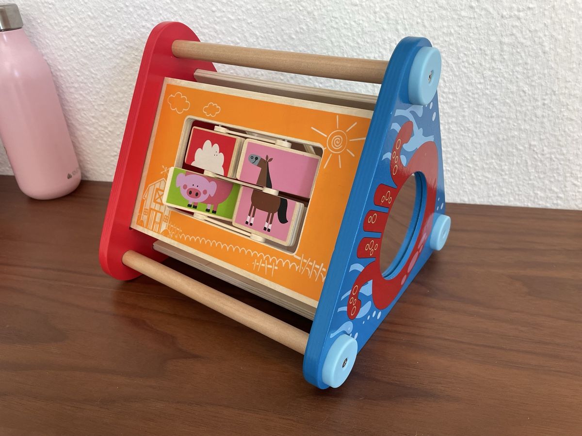 Hape Giocattoli: Pyramide d’activités Hape – Usato da La Tour-de-Peilz venduto da flo_m27g 1