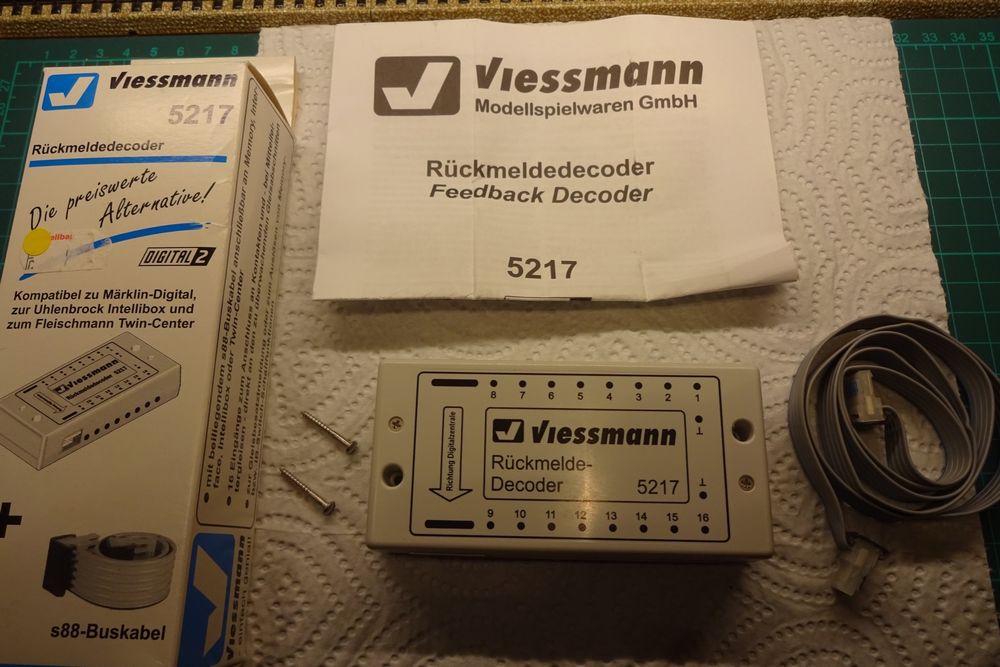 2x Viessmann Rückmelde-Decoder 5217 (Gebraucht) in Andwil SG für CHF 6