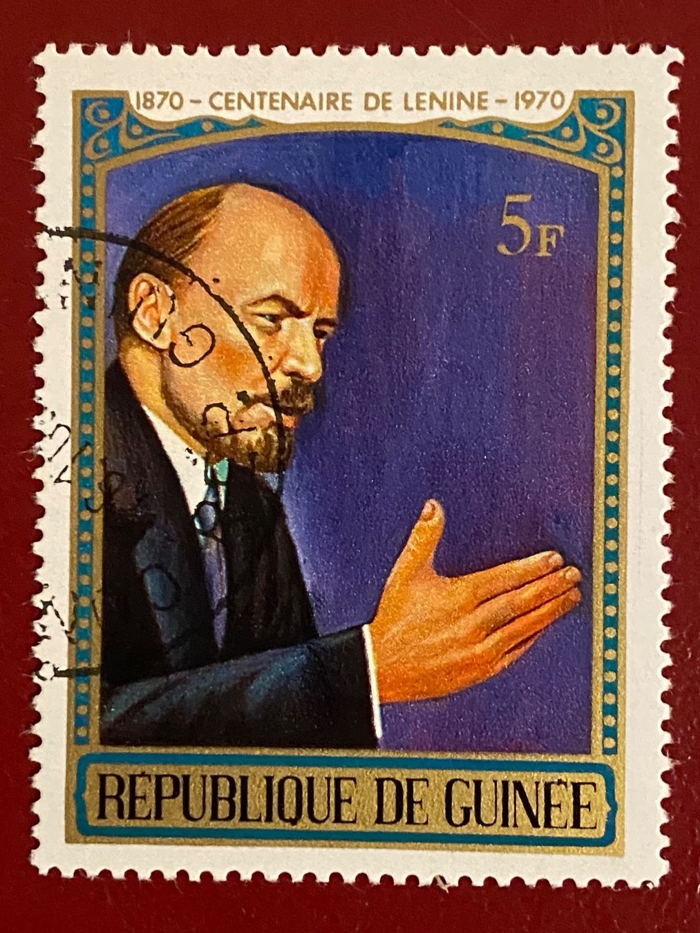 Tutti i francobolli: Timbres - Centenaire de Lénine – Usato da Petit-Lancy venduto da Solcarm 4