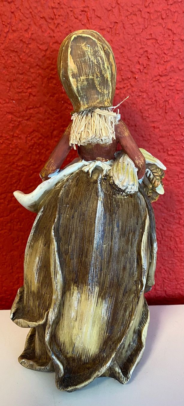 Statuette: Rustikale Herbstdeko: Mädchenfigur mit Weizengarben, Top!... – Nuovo e nell'imballaggio originale da Zäziwil venduto da meri79. 4