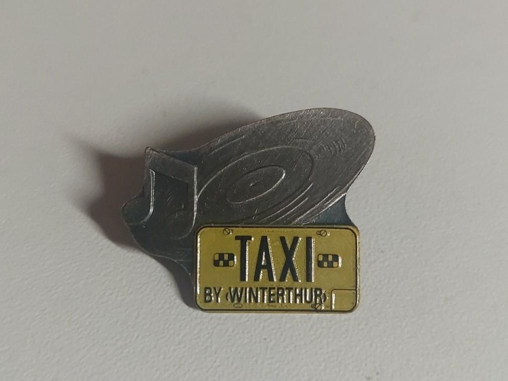Placchette & Badge: Pin Taxi Winterthur – Usato da Erlinsbach venduto da pfunky