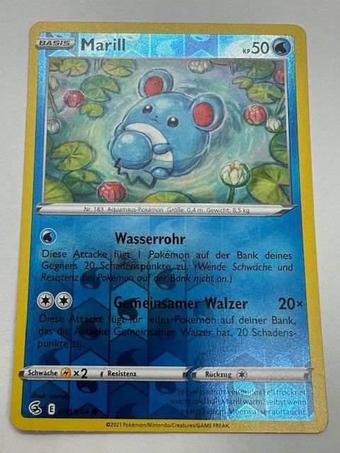 Pokémon Cartes à collectionner: Marill - Reverse Holo – Neuf (Voir description) à Nussbaumen AG par Pika-Shop