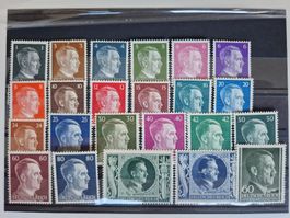 Deutsches Reich Briefmarken Lot Adolf Hitler POSTFRISCH