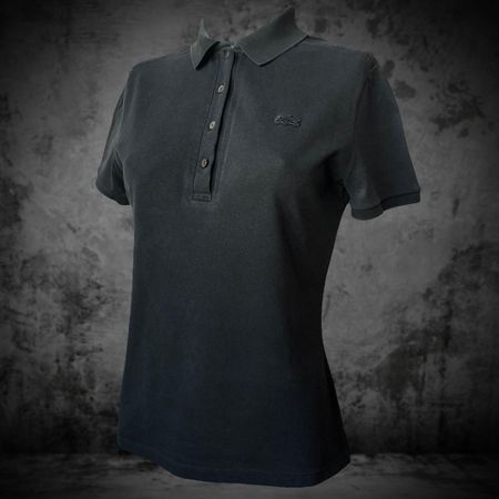 Polo Lacoste Slim Fit Black Women S