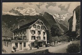 Lauterbrunnen, Hotel-Restaurant Weisses 