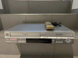DVD & VHS-Videorecorder Panasonic DMR-ES30V mit Fernbedienun