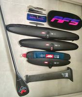 Ensemble pump foil et downwind foil sup foil full carbone