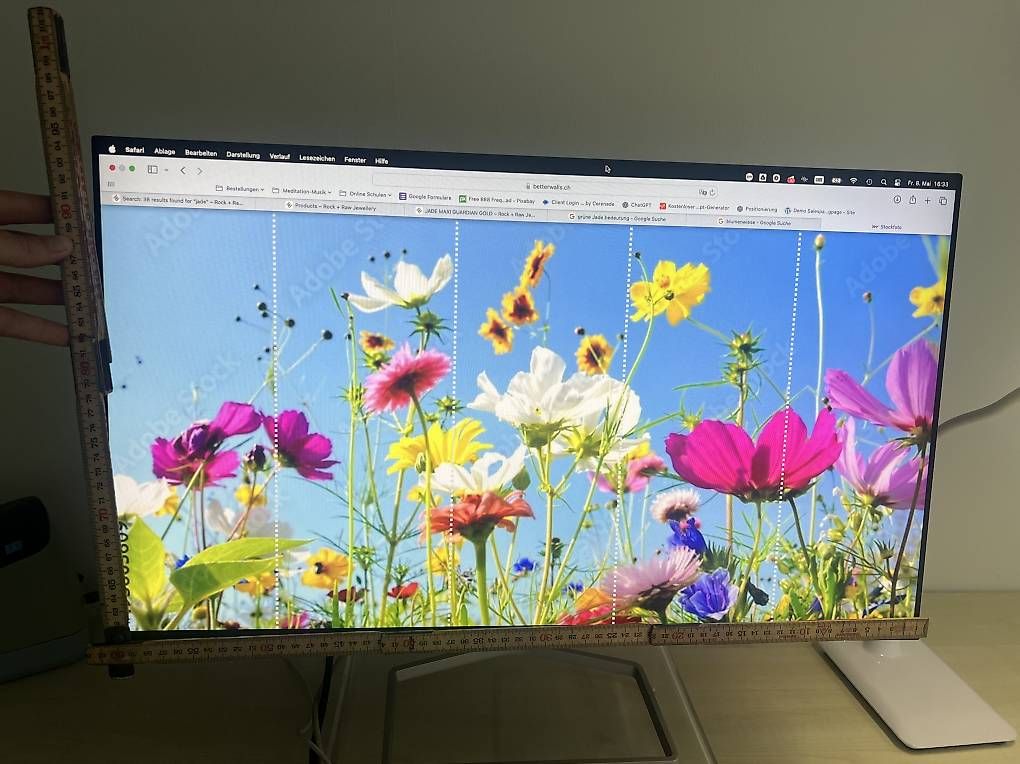 Hewlett Packard Monitore: HP Computerbildschirm - super flach, Bildqualität – Gebraucht aus Steinen von Rocket_84