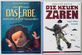 2 Comics Zehn Gebote: Das Erbe, Die neuen Zaren, comicplus+