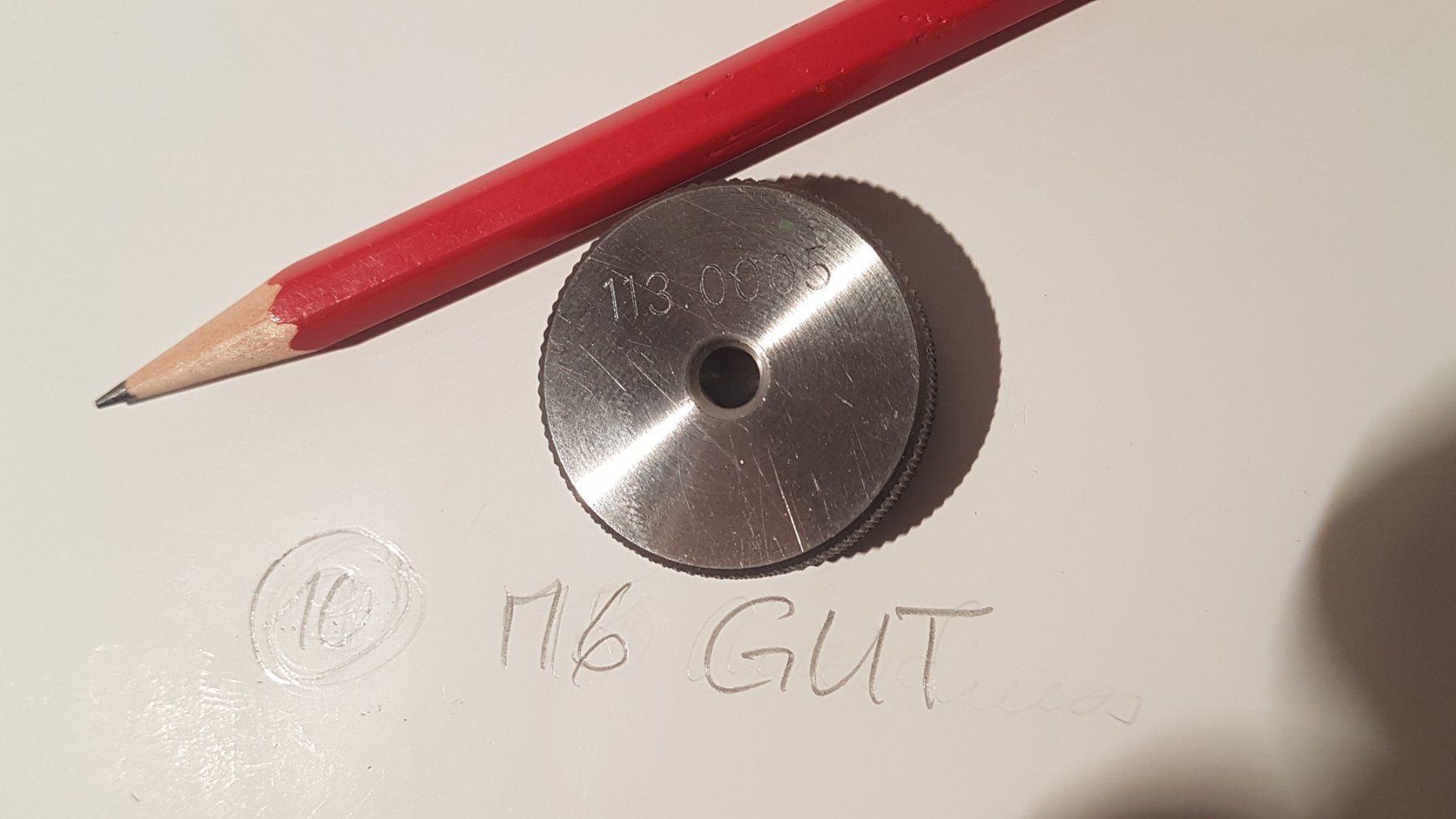 Messen: Gewindelehrring M6 GUT Lehrring GO – Gebraucht aus Aarburg von davon6789 2