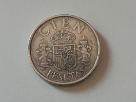 100 Pesetas spagnole 1982