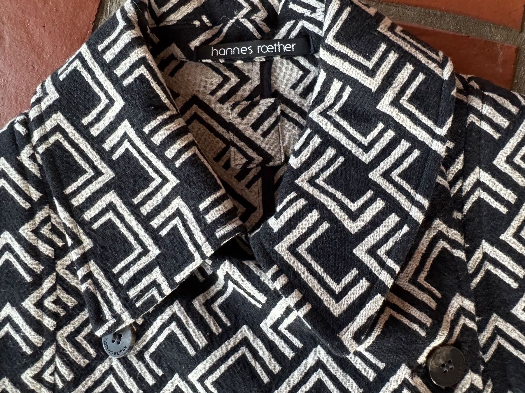 Hannes Roether Vestiti: Tolles Maxikleid / Mantel, Hannes Roether, Gr. S – Nuovo (secondo la descrizione) da Oberrohrdorf venduto da maggys15 4