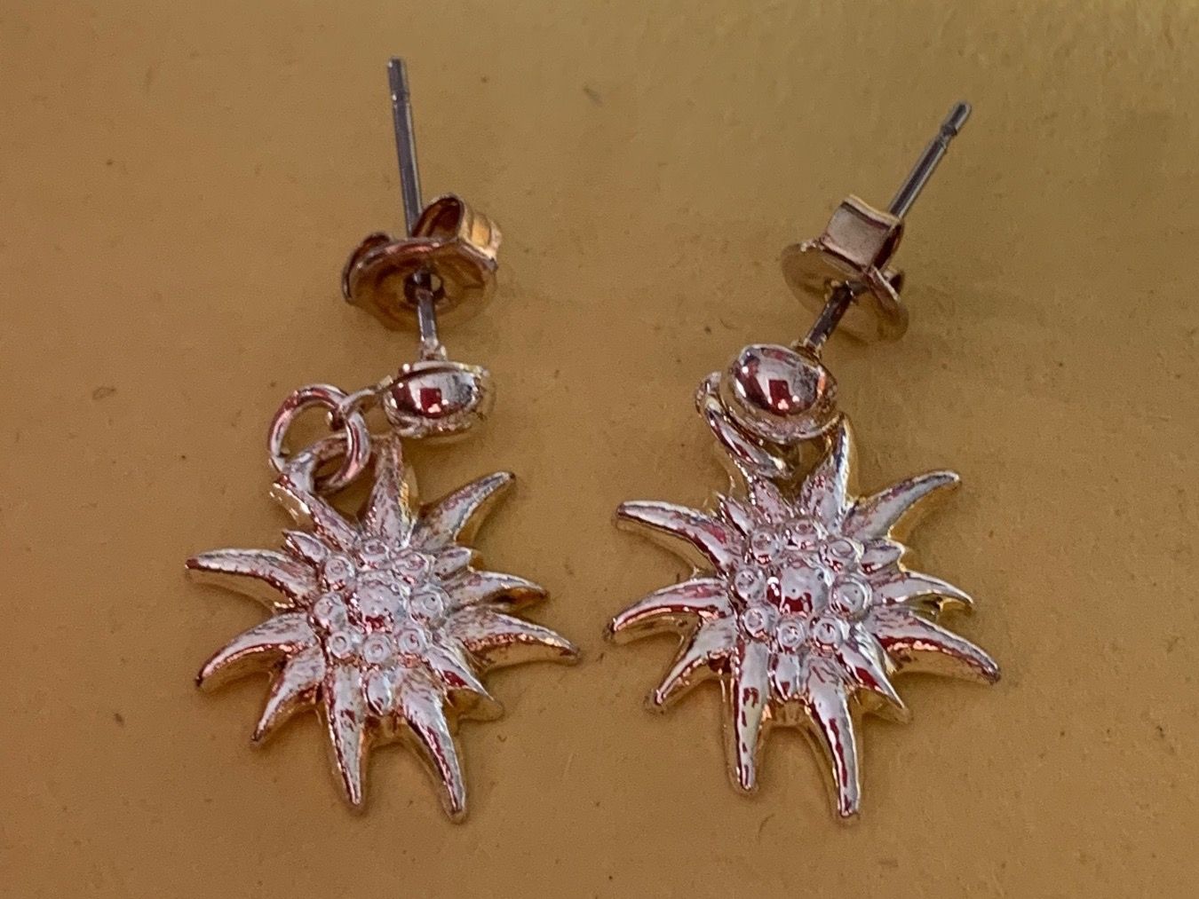 Ohrringe & -stecker: Ohrhänger Edelweiss silbrig – Neu (gemäss Beschreibung) aus Dittingen von Bellevista 6
