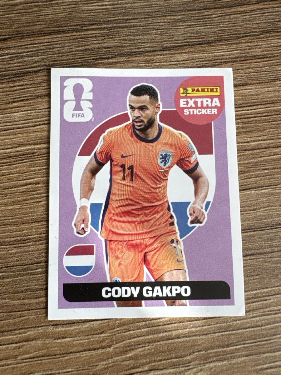 Panini Carte collezionabili: Panini Extra Sticker Cody Gakpo – Nuovo (secondo la descrizione) da Menznau venduto da Hetfield85