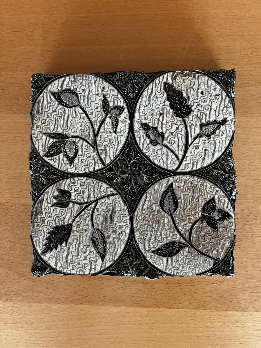 Tutte le decorazioni: Batik Kupferstempel Java Bali  Indonesien Asien Unesco – Usato da Moehlin venduto da Balirain