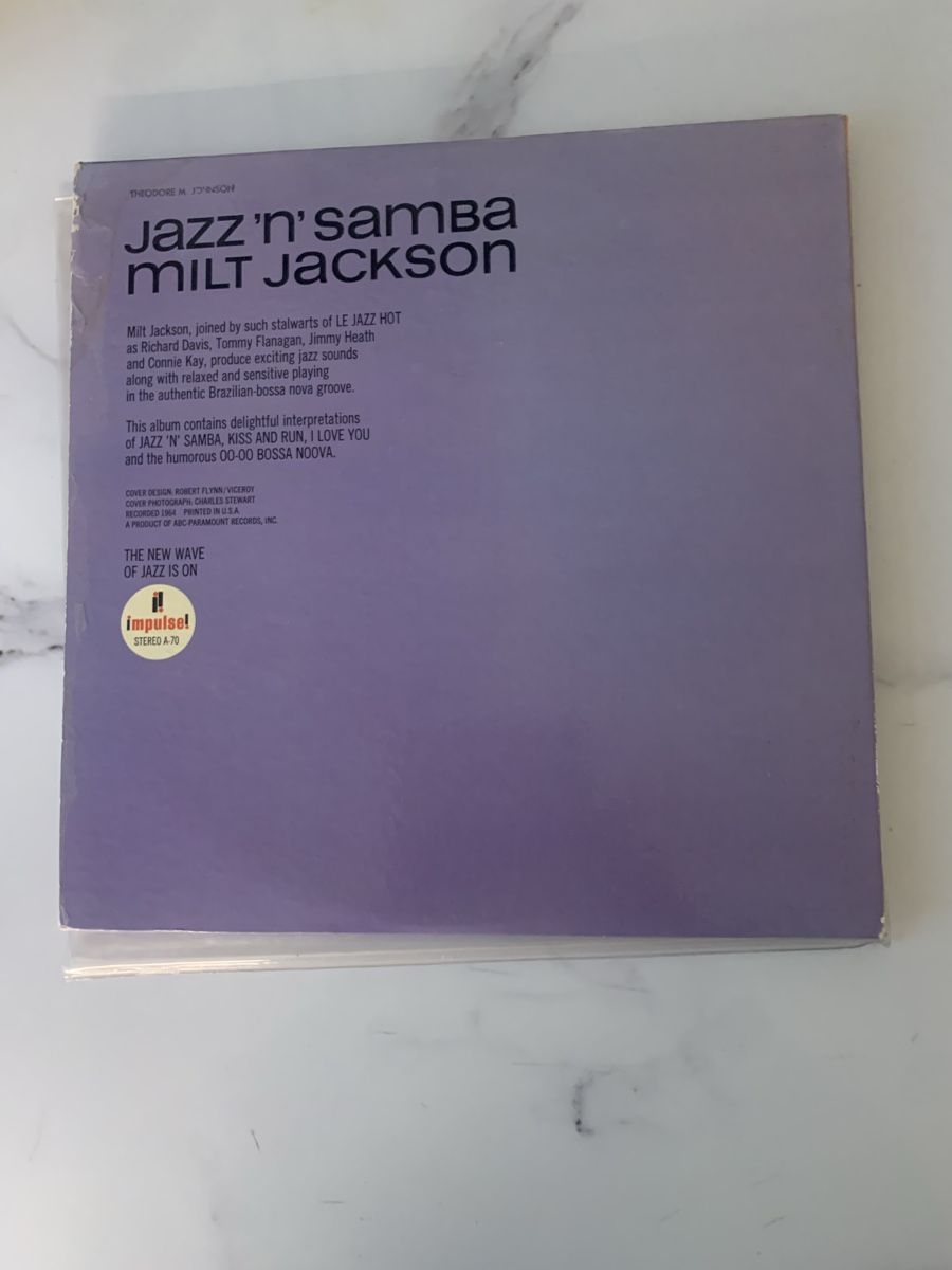 Schallplatten: Milt Jackson( Jimmy Heath)/Jazz’n’Samba – Gebraucht aus lausanne von Ccheche 5