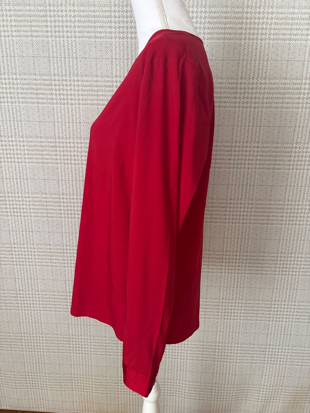 Comma Camicette: Elegante Comma Bluse, Grösse 40, Rot! – Usato da Winterthur venduto da Lepetitprince18 1
