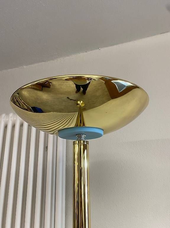 Lampade: Vintage-Stehlampe messing Meltzer & Koervers – Usato da Schaffhausen venduto da Galleria13_Brocki_SH 1