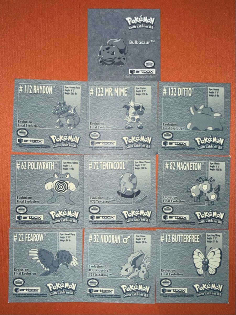 Pokémon Carte collezionabili: Pokemon Sticker 1999 Ab 1.- – Nuovo (secondo la descrizione) da Bern venduto da Ludixii 1