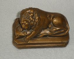 Alte Figur Löwe Löwendenkmal Luzern von Salvetti
