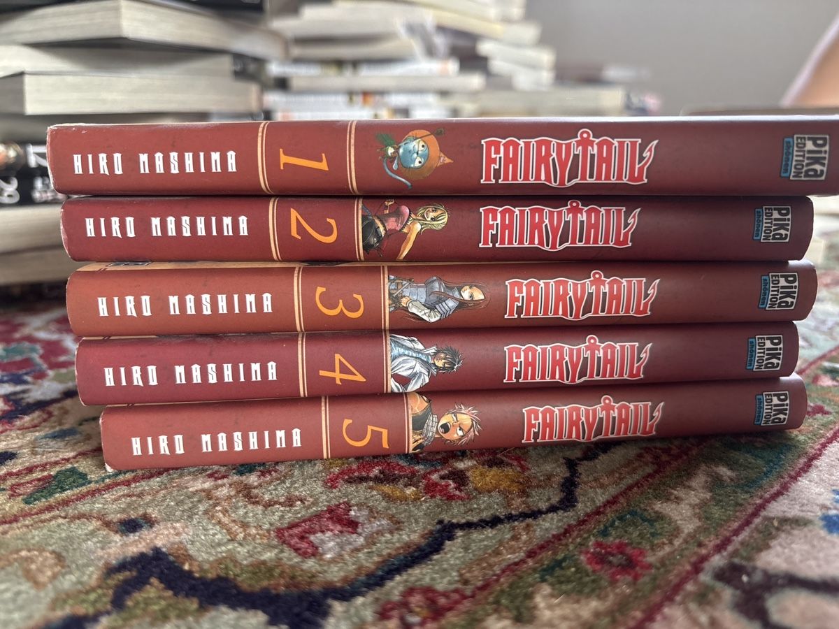 Fumetti: Fairytail tome 1-5 – Usato da Cormondrèche venduto da yal_fw56