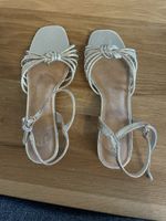 Goldene Sommersandalen Gr. 40, neuwertig