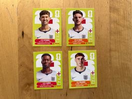 4x Panini WM2026 England
