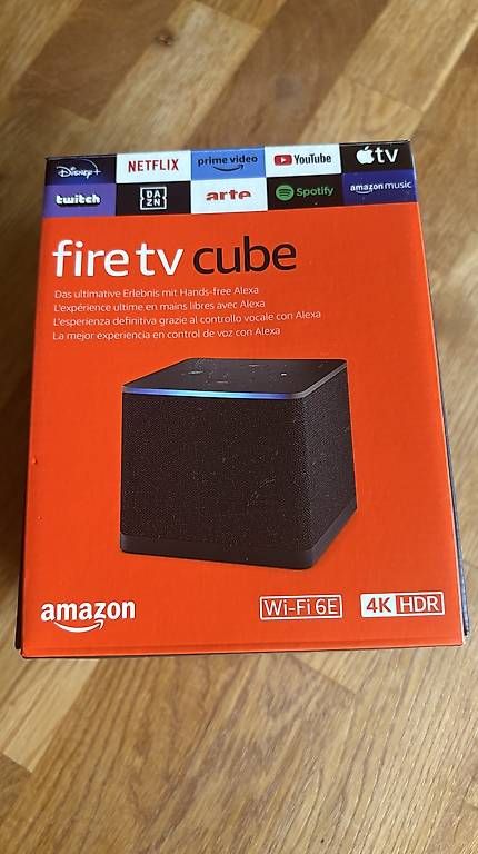 Amazon Multimediaplayer & Streamer: Amazon Fire TV Cube 4K (3. Generation) – Gebraucht aus Lichtensteig von derspuk