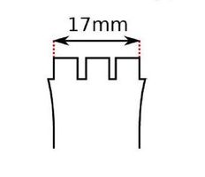 Swatch FLEX Armband Gent, Scuba usw. - unbenutzt - 17 mm