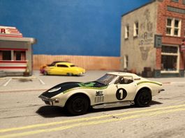 Chevrolet Corvette C3 Ecurie Leopard Brekina H0 1/87 Neu