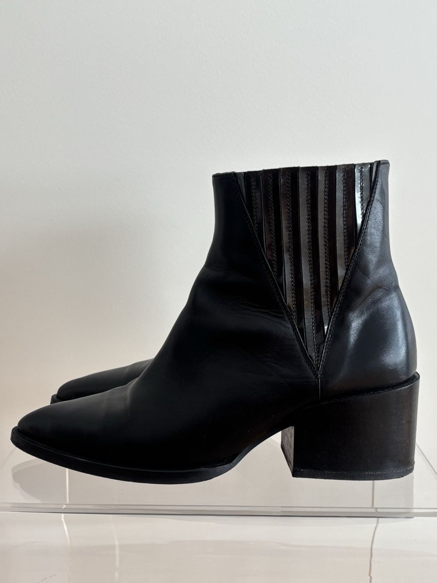 Scarpe da donna: Bottines Pertini cuir noir (40) – Nuovo (secondo la descrizione) da Lausanne venduto da HelenaK 4