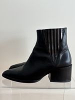 Bottines Pertini cuir noir (40)