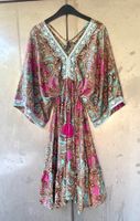 Wunderschöne  Boho Seidentunika/Kleid im Lagenlook!