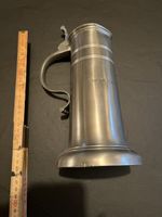 Zinnkrug, 1er Tir Cantonal jura 1984, Zinn Stube,Sammlerstüc