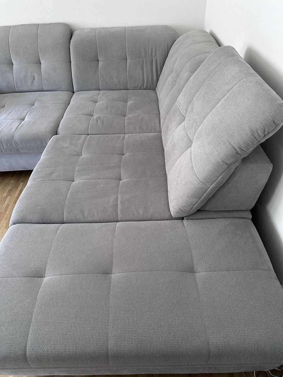Sofas: Graues Ecksofa – D'occasion à Basel par vanelli35 1