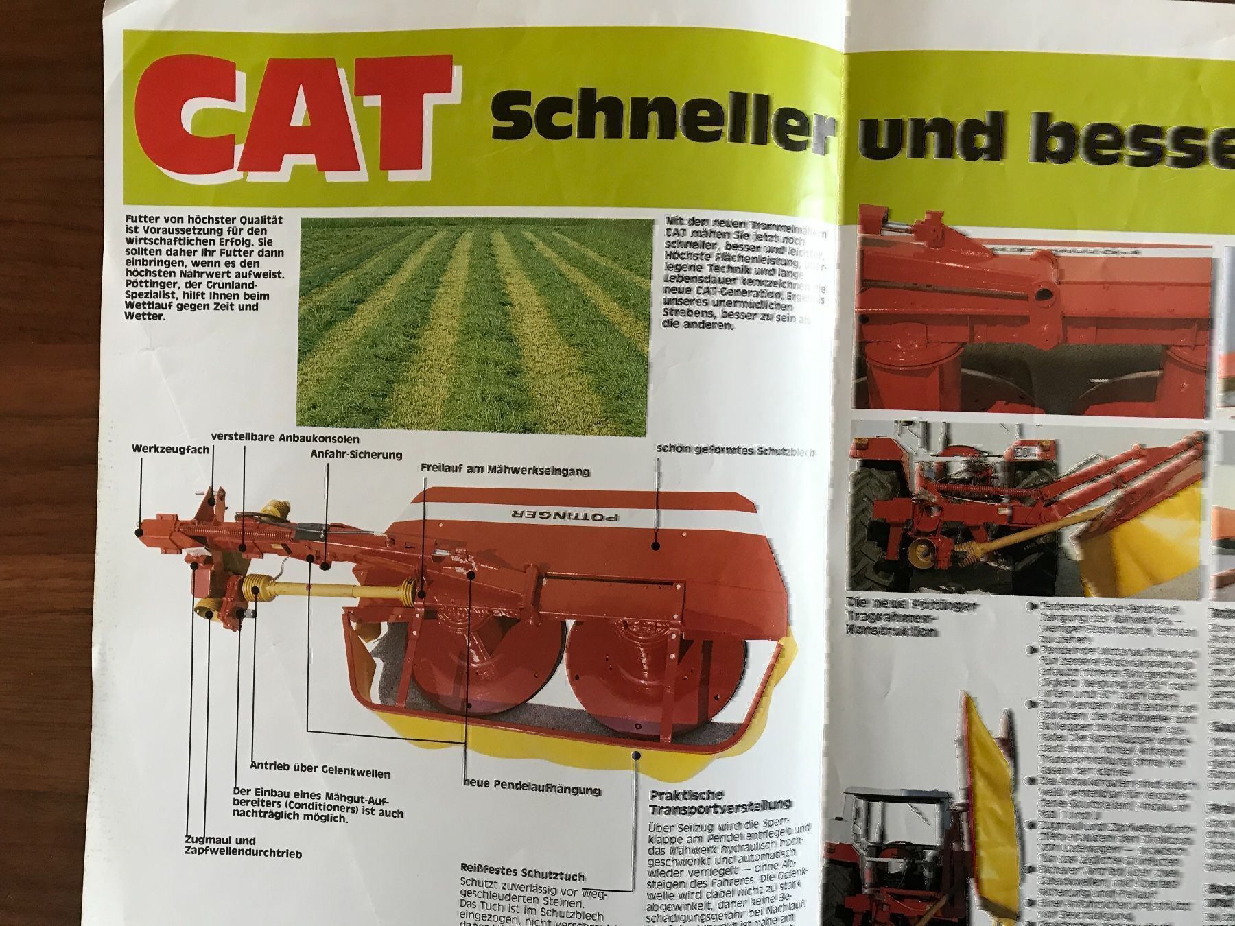 Trattori: Pöttinger Cat Prospekt – Usato da Balterswil venduto da Jeko1967 1