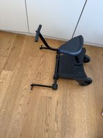 ABC Design Kinder Sitz Trittbrett für Kinderwagen schwarz