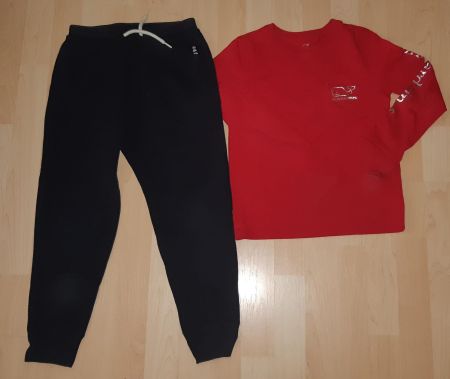Jungen Hose + Pulli, Gr. S 7-8-Jg,Marke:ABERCROMBIE+VINEYARD