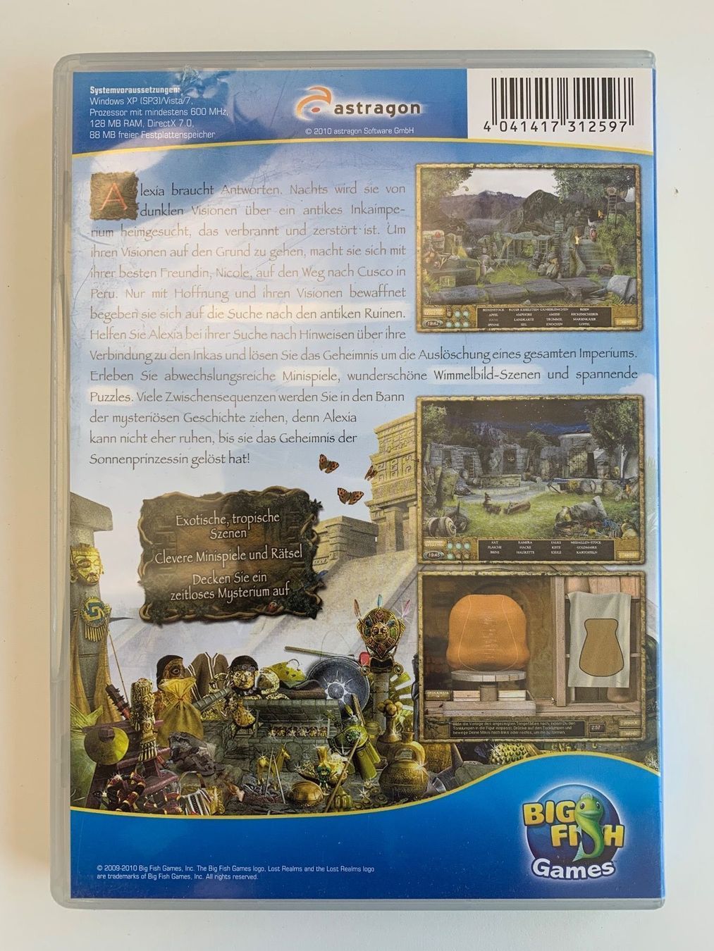 Giochi: PC CD-ROM LOST REALMS DAS ERBE DER SONNENPRINZESSIN – Usato da Stetten SH venduto da Urlaub 1