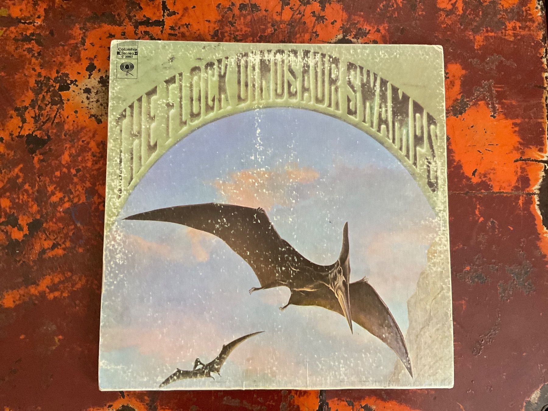 Dischi in vinile: The Flock Dinosaur Swamps LP – Usato da Delémont venduto da vinylfreak01