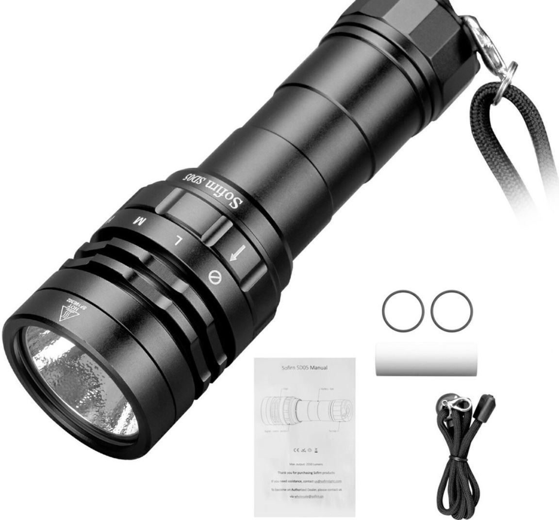 Lampade: Sofirn Tauchlampe SD05 Kit 3000 Lumen 5000k – Nuovo e nell'imballaggio originale da Arbon venduto da Helmuth 6